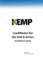 Kemp LoadMaster Installation Manual