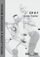 Maxxus CX 9.1 Installation & Operating Manual