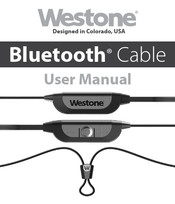 Westone Bluetooth Cable User Manual