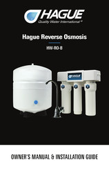 Hague Quality Water HW-RO-B Owner's Manual & Installation Manual