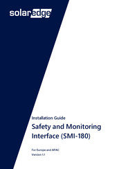 SolarEdge SMI-180 Installation Manual