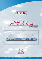 R.V.R. Electronica SCML1+1SL/V3 User Manual