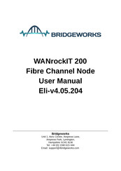 Bridgeworks WANrockIT 200 User Manual
