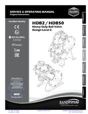 Sandpiper Signature HDB2 Service & Operating Manual