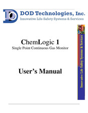 DOD Technologies ChemLogic 1 User Manual