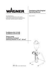 WAGNER EvoMotion 40-15 S-HE Translation Of The Original Operating Manual