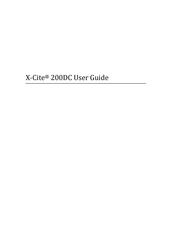 Excelitas Technologies X-Cite 200DC User Manual