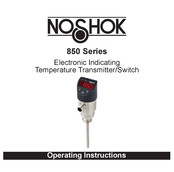 Noshok 850 Series Operating Instructions Manual