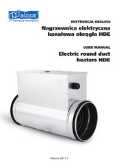 Alnor HDE-160-1 User Manual