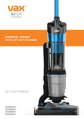 Vax Air Lift Steerable UCPMSHV1 Manuals 