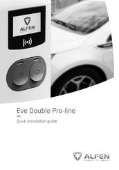 Alfen Eve Double Pro-line Quick Installation Manual