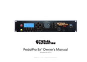 Vintage Revolution PedalPro Ex Owner's Manual
