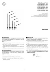 Audio-Technica ES925 Series User Manual