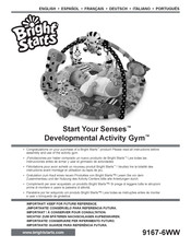 Bright Starts Start Your Senses Developmental Activity Gym 9167 Manual
