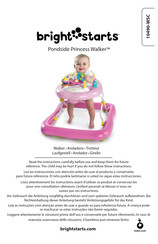 Bright starts Pondside Princess Walker 