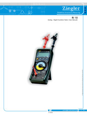 Ziegler RI 10 User Manual