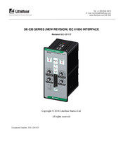Littelfuse Startco SE-330AU Manual