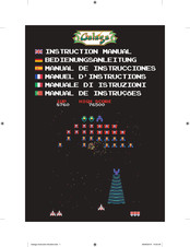 numskull Quarter Arcades Galaga Instruction Manual