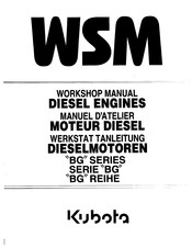 Kubota V3300-B Workshop Manual