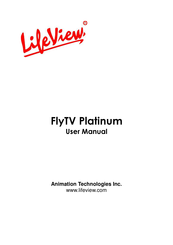 LifeView FlyTV Platinum User Manual