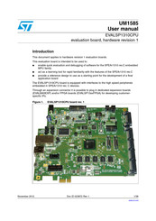 ST EVALSP1310CPU User Manual