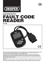 Draper 81163 Original Instructions Manual