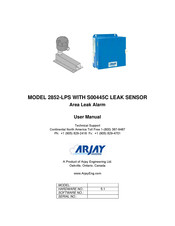 ARJAY ENGINEERING 2852-LPS-1 Series User Manual