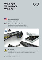 TKR Group VAS 6790/2 Original Instructions Manual