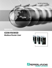 Pepperl+Fuchs ICDM-RX/MOD Manual