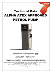 Hytek ALPHA/50P Technical Data Manual