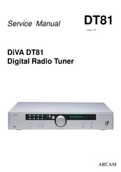 Arcam DiVA DT81 Service Manual