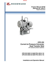 Woodward CPC-DX Installation And Operation Manual