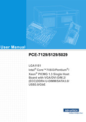 Advantech PCE-7129 User Manual