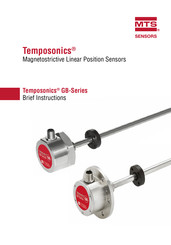 MTS Systems Temposonics GB-J Series Brief Instructions