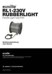 EuroLite Rubberlight RL1-230 User Manual