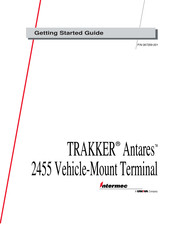 Unova Intermec TRAKKER Antares 2455 Getting Started Manual