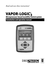 DriSteem Vapor-logic3 Installation And Operation Manual