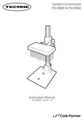 Cole Parmer Techne FSC496D Instruction Manual