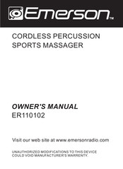 Emerson ER110102 Owner's Manual