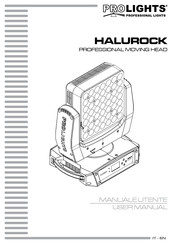 ProLights Halurock User Manual