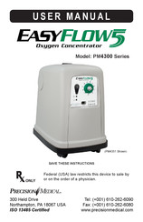 Precision Medical EasyFlow5 PM4300 Series User Manual