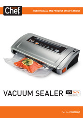 Travel Chef PRI5590DP User Manual And Product Specifications
