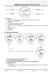 Skmei CRH 123 Instruction