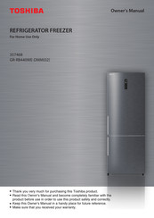 Toshiba GR-RB440WE-DMM(02) Owner's Manual