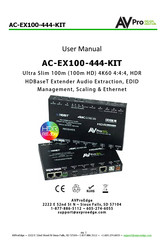 AVProEdge AC-EX100-444-KIT User Manual