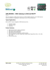 HRW HPE-BNSMA Manual