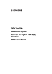 Siemens BS-240 Technical Description