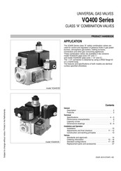 Honeywell VQ450 Product Handbook