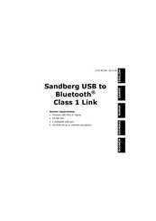 Sandberg 133-34 Manual