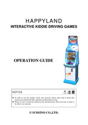 SUBSINO HAPPYLAND Operation Manual